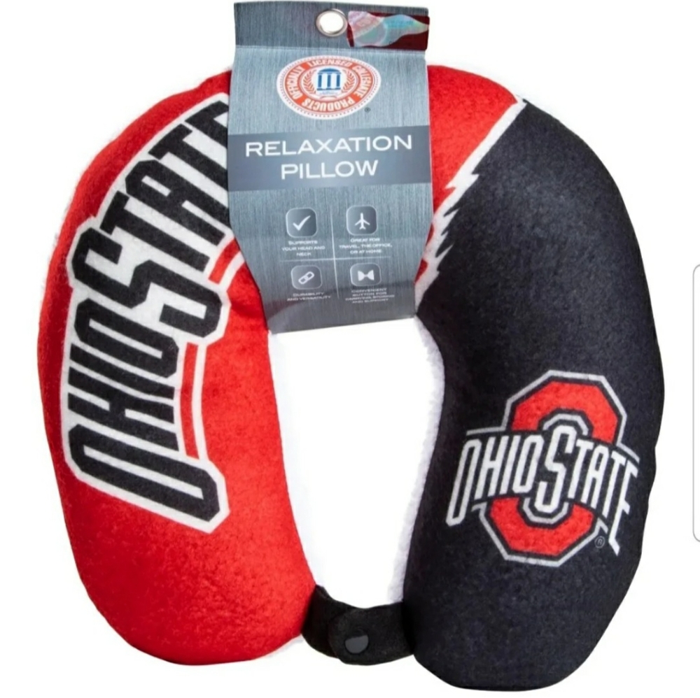 Ohio State Travel Pillow NWT